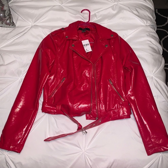 Forever 21 Jackets & Blazers - Patent Leather Jacket